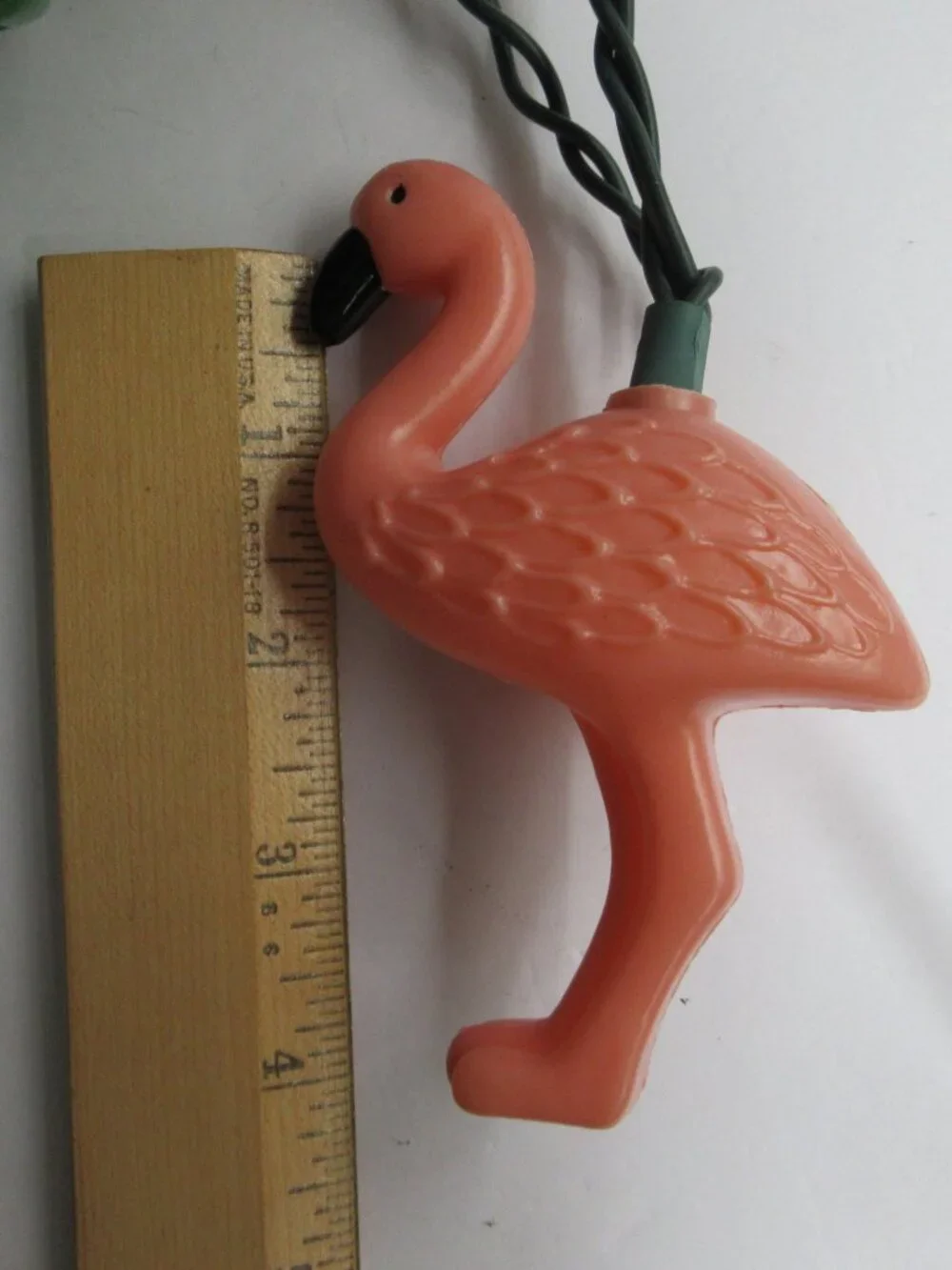 Flamingo & Palm Tree String Lights 8.5' Tropical Patio Party Tiki Decor WORKS!